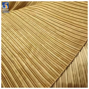 Tela Plisada de Satén Líquido Brillante de Lujo YX652-2, 150 g/m², 100% Poliéster Elástico para Prendas de Alta Gama, Faldas y Decoración del Hogar - Product Image 3
