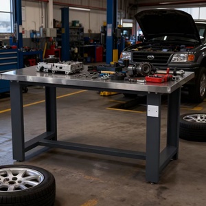 Armoire à outils en acier personnalisable, mobilier d'atelier industriel moderne, quincaillerie <span class=keywords><strong>de</strong></span> rangement pour garage, atelier extérieur à fermeture amortie - Product Image 2