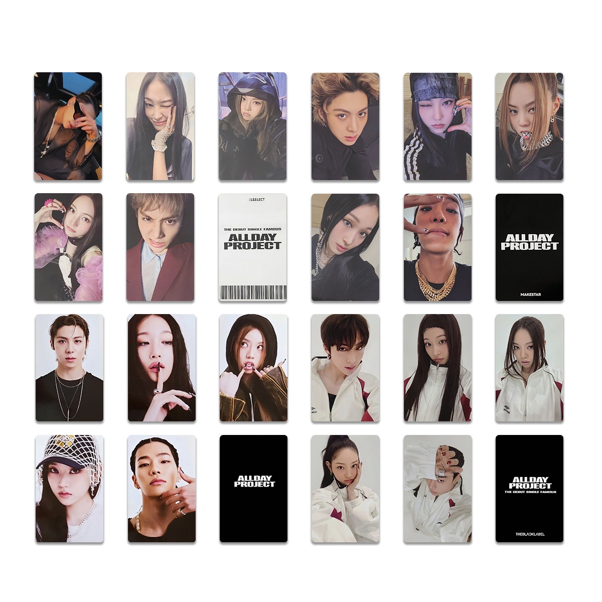 Kpop ALLDAY PROJECT Album Card - Famous Debut Annie Tarzan