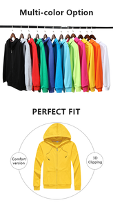 Nouveau design de sweat à capuche zippé pour hommes sweats à capuche avec logo personnalisé pour hommes sweat à capuche zippé - Product Image 4