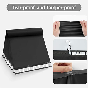 Bolsas biodegradables impermeables con logotipo personalizado, embalaje de comercio electrónico, mensajería de plástico - Product Image 5