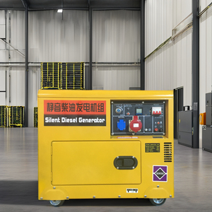 เครื่องกำเนิดไฟฟ้าดีเซลแบบเงียบพิเศษ 5KVA 7KVA 8KVA 10KVA 110V 220V 380V แบบพกพาสำหรับใช้ในบ้าน 10KW 50/60HZ - Product Image 6