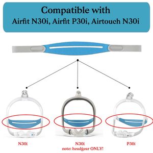 Sangle de fixation AirFit N30i, compatible avec les masques <span class=keywords><strong>CPAP</strong></span> nasaux AirFit N30i/AirFit P30i, accessoires et fournitures <span class=keywords><strong>CPAP</strong></span> - Product Image 5