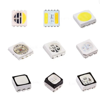 Diode à lumière blanche 3528, puce SMD, lampe à diode électroluminescente haute luminosité, lampe LED 3528 à lumière blanche pure et blanche chaude