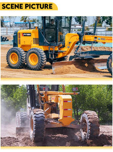 آلة تسوية الأرض مثل الجريدر لتسوية الطرق والمطارات والمناجم للمساحات الكبيرة - Product Image 3