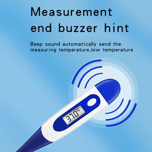 Thermomètre numérique oral à lecture rapide en 10 secondes avec écran LCD pour la fièvre, thermomètre oral calibré pour bébés et adultes - Product Image 6