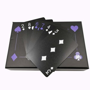 Pvc Playing Cards Playing Cards 100% New PVC Poker Cards Waterproof Plastic Games Card Factory Custom Plastic Wholesale China Playing Printing