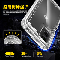Coque de téléphone robuste à 360 degrés pour Moto Edge 40 Neo E14 G04 G24 échantillon gratuit