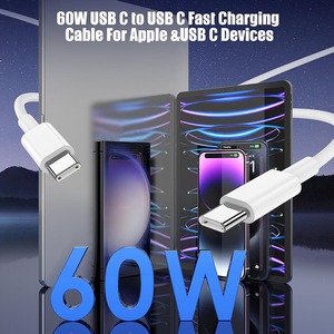 Pd 60W 3A Sạc Nhanh USB Loại C Nhanh Chóng Sạc Cáp Cho <span class=keywords><strong>iPhone</strong></span> 15 Cho Cho Máy Quét Mã Vạch & Tai Nghe - Product Image 6