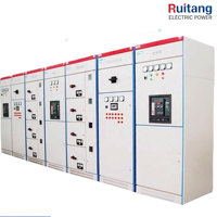 Boîte de distribution d'alimentation modulaire personnalisée GCK/GCS/GGD, panneau de commutation, panneau électrique MNS, 6300A, IP42, utilisation industrielle en intérieur