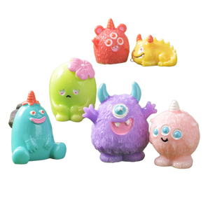 Fengzhi fabbrica moderna strano mostro verde mangiatore di resina decorativa scultura giardino creativo ornamento - Product Image 2