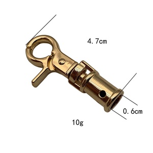Nhà máy sản xuất trực tiếp: Xoay 47mm dây Bucket clip, móc khóa, phụ kiện cho túi xách, giày dép và khởi động - Product Image 5