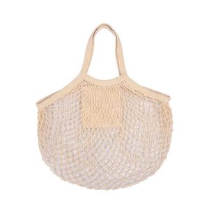Bolsa de Regalo Promocional de Malla de Algodón Ligera y Reutilizable para Compras al por Mayor - Product Image 2