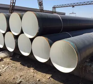 China Wholesaler Q235 SSAW Carbon Steel Spiral Welded Pipe Gas and Oil Pipe