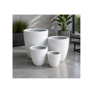 กระถางไฟเบอร์กลาสขายดีรุ่นใหม่ กระถางปลูกต้นไม้แบบกำหนดเอง จัดส่งจากเวียดนาม - Product Image 1