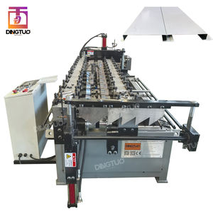 Machine de formage à rouleaux automatique pour bande de fixation de panneaux muraux et de soffits métalliques - Product Image 1