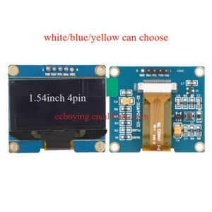 Новый OLED-дисплей 1,54 дюйма (128x64), модуль LCD с контроллером SSD1309, 4-контактный/7-контактный, цвета: белый, желтый, синий - Product Image 2