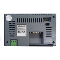Monitores Industriales Samkoon SK-070QS con Pantalla Táctil de 7 Pulgadas, Interfaz Hombre-Máquina HMI, Panel de Control de Automatización PLC