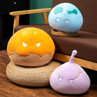 10-50CM Anime peluche doux peluche Kawaii jeu Genshin Slime Figure peluche poupée peluches oreiller Anime mignon filles cadeau