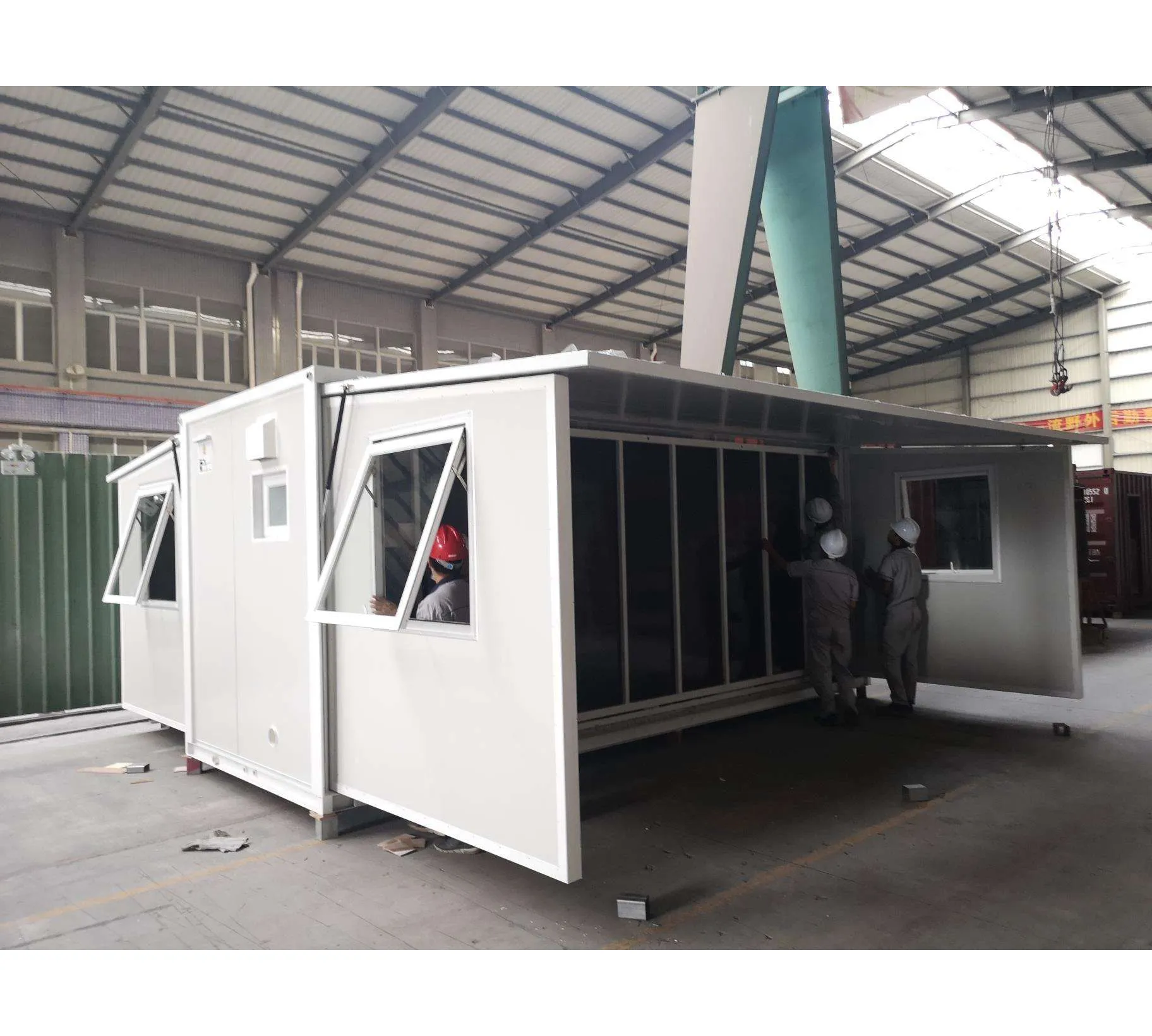 Nhà Gấp Nhà Mô-đun Mở Rộng Nhà Prefab 20ft 30ft 40ft Nhà Chứa Có Thể Mở Rộng Nhà Văn Phòng