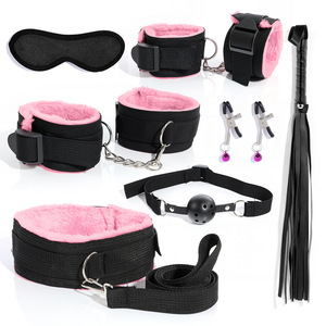 Juguetes Sexuales para Parejas, Productos para Adultos, Juego <span class=keywords><strong>de</strong></span> Sujeción <span class=keywords><strong>de</strong></span> Cuero SM, Kit <span class=keywords><strong>de</strong></span> Restricción, Correas Sexuales, <span class=keywords><strong>Esposas</strong></span> y Restricciones, Juguetes Sexuales para Adultos - Product Image 3