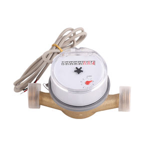 高精度デジタルパルスシングルジェット機械式ベーンホイール給水計DN15 DN20 IP68 OEMカスタマイズ可能な売れ筋流量計 - Product Image 1