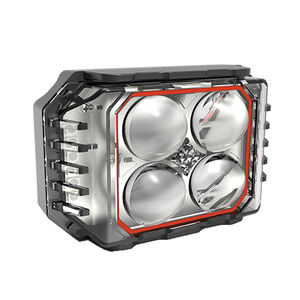 Luces de Trabajo para Auto, Faros Delanteros LED de Doble Fila con 4 Perlas LED de Alta Potencia, Efecto de Iluminación Secuencial Izquierda-Derecha, Luz Delantera LED - Product Image 2