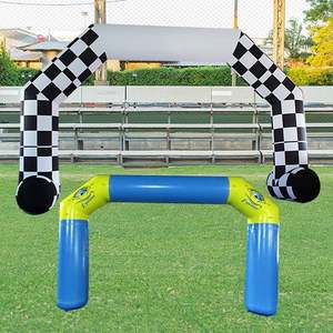 Balon lengkung pelangi tiup tiup tiup garis mulai promosi merek Archway - Product Image 1