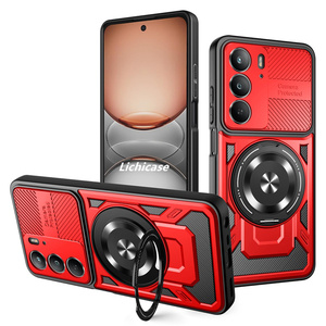 Ốp áo giáp khung vô hình họa tiết sợi Carbon cho realme C85 C85 Pro Vỏ sạc không dây - Product Image 3