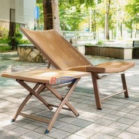 Table de camping pliante légère traditionnelle pour l'extérieur, plateau HPL, table d'appoint de patio, résistante aux UV, en alliage d'aluminium, pour hôtel/cour