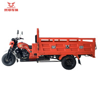 Triciclo motorizado de carga de gran tamaño refrigerado por agua de 200cc