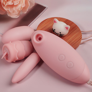 Ji Yu Oeuf vibrant, Vibrateur, Massage clitoridien par léchage et succion, Vibration puissante, Masturbateur portable pour femme - Product Image 2