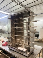 Rôtissoire Électrique Commerciale à Prix d'Usine pour Poulet, 3/5/7/9 Niveaux, Four à Kebab Électrique pour Restaurant