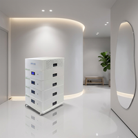SPS001 Meilleure batterie lithium-ion LiFePO4 empilable 51,2 V 150 Ah 300 Ah 450 Ah 600 Ah avec BMS pour stockage solaire hybride sur réseau