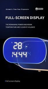 Nuevos dispensadores automáticos de jabón de espuma para baño, lavadora de manos inteligente con carga USB, dos colores con Material ABS - Product Image 6