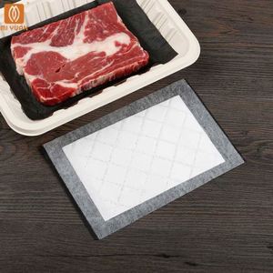 Almohadillas Absorbentes para Carne, Material de Grado Alimenticio, Papel Absorbente de Alta Calidad, Bandeja Absorbente para Carne, Mariscos y Frutas - Product Image 1