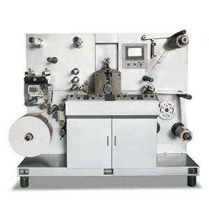 3 ANS JXMQ320 Machine automatique de découpe d'étiquettes semi/entièrement rotative avec refendage et rembobinage-1