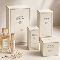 Scatole Personalizzate per Cosmetici, Profumi e Saponi in Cartoncino Bianco con Logo e Dimensioni Personalizzabili Rapidamente dal Produttore