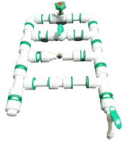 Raccord de tuyau rapide PPR Union d'eau Adaptateur de réduction rapide PPR en plastique