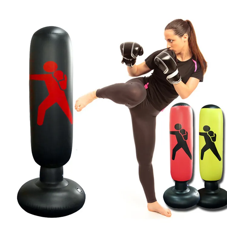 NINE STAR 160cm Wholesale Strong Pvc Fitness Punching Bag Inflatable Tumbler Toy for Kids