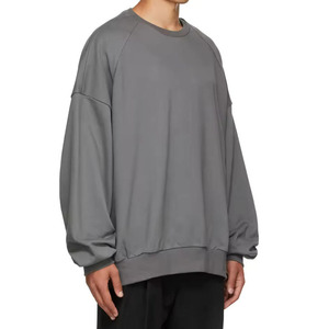 <b>Men</b> Oversized Heavyweight <b>Sweatshirt</b> Loose Fit Premium Casual Material Long Sleeve Crew Neck Comfortable Heavyweight <b>Sweatshirts</b> - Product Image 2