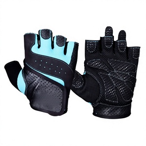 Guantes de Halterofilia para Mujer de Alta Calidad, Antideslizantes, Medios Dedos, Material PU, Peso Ligero 0.5kg, Cierre de Hebilla, Precio al por Mayor - Product Image 6