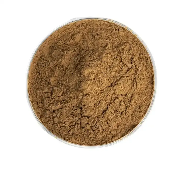 Natural fine brown yellow okra extract polysaccharide powder cosmetic okra extract