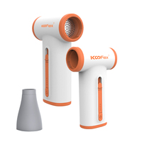 KooFex OEM/ODM 130W Jet de nettoyage haute puissance 130,000 RPM 6000mAh Turbo Fan Blower équipé d'une base de charge supplémentaire