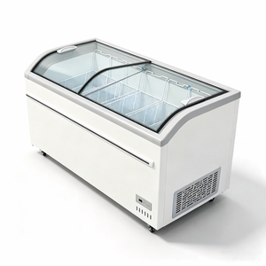 Congelador Horizontal con Tapa de Vidrio Transparente y Superficie Antivaho para la Venta y Almacenamiento de Productos Congelados en Tiendas de Comestibles - Product Image 4