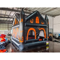 Maison de rebond de qualité commerciale pour locations de fête Château gonflable d'Halloween pour anniversaire d'enfants