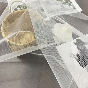 Trắng 71 "Stiff stabiliser thêu lưới vải tùy chỉnh dệt kim căng cho Girls 'bridal mặc - Product Image 3