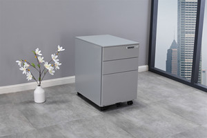 <strong>Low</strong> Price Metal <strong>Office</strong> Furniture for <strong>Storage</strong> Movable 3 Drawer <strong>Cabinet</strong> - Product Image 3