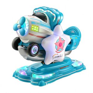 Máquina de balanceo infantil a monedas, comercial y doméstica, con MP5, tipo coche montable para niños, venta al por mayor de fábrica - Product Image 4
