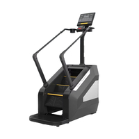 Appareil d'escalade électrique intelligent pour l'exercice aérobie en intérieur, machine à grimper les escaliers pour la remise en forme commerciale